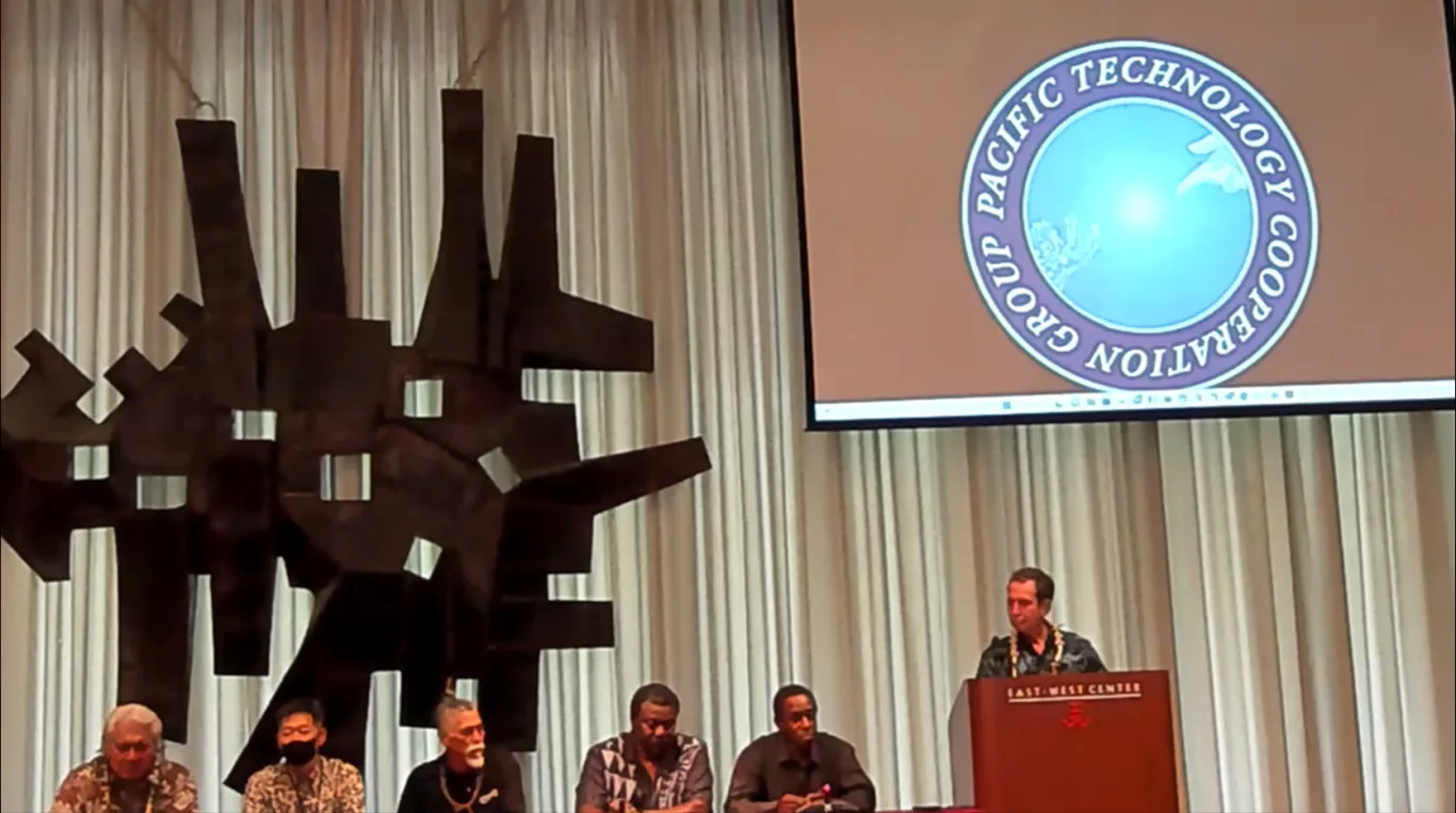 A summit session on using technology for humanitarian assistance and disaster response